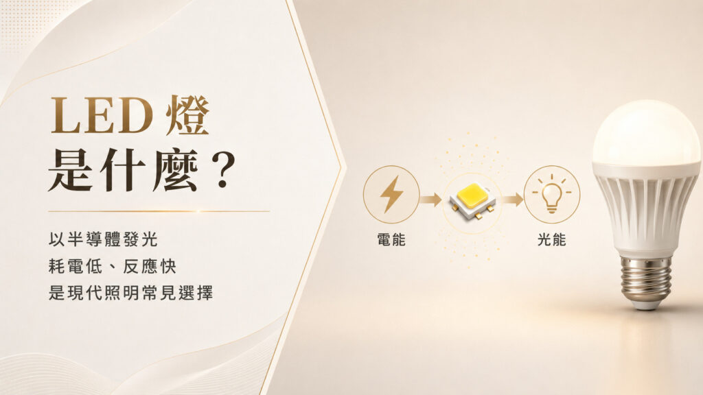 LED 燈有哪些優點 圖片示意 1