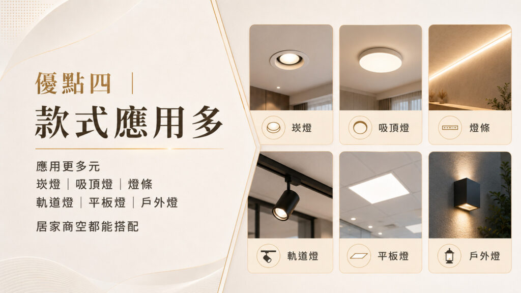 LED 燈有哪些優點 圖片示意 6