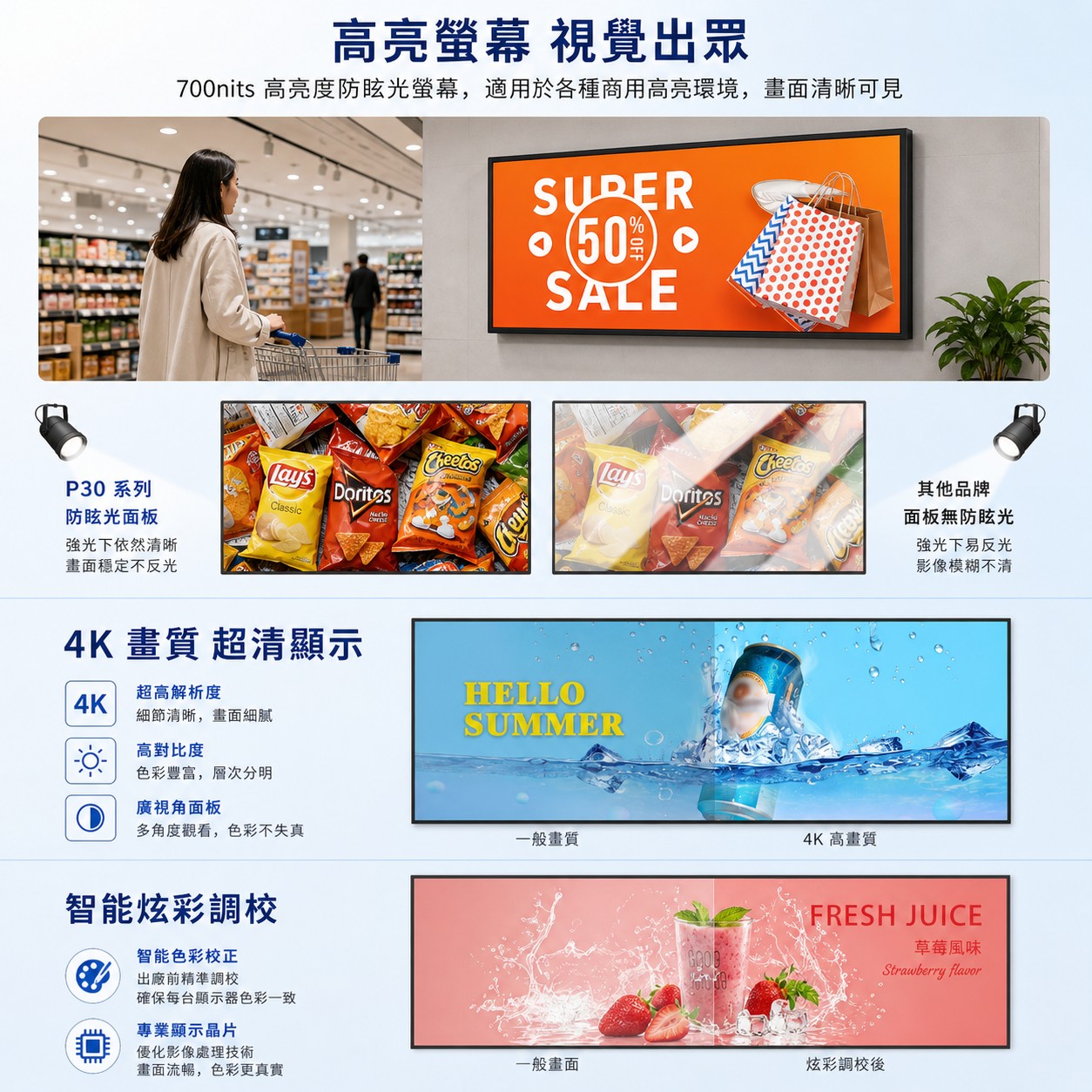 LED廣告機-壁掛