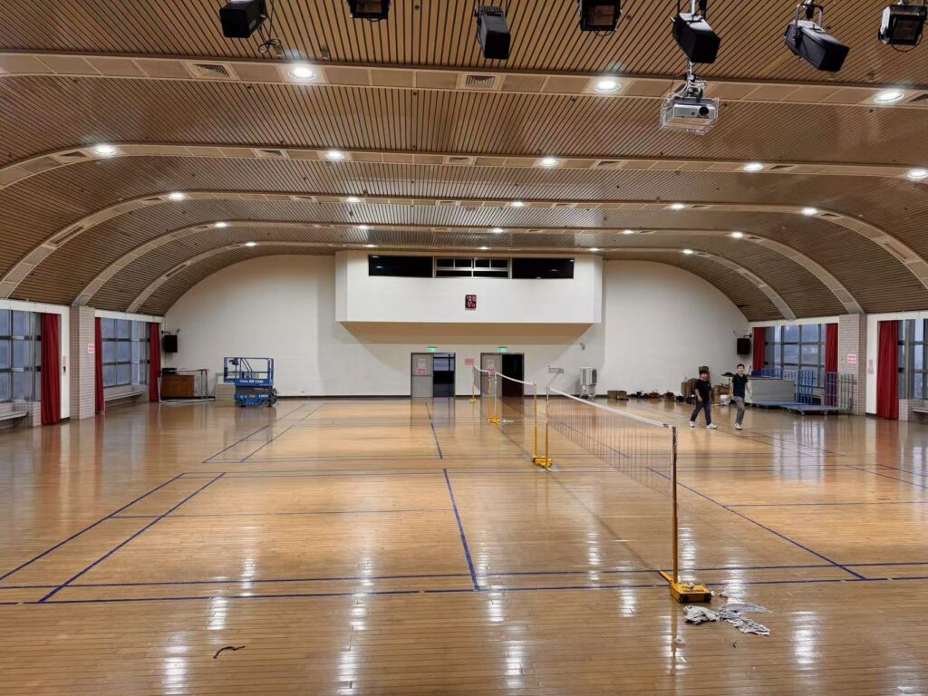 高空照明燈 台北國稅局照明工程實拍 5