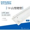 億光T8雙管山型燈｜Wlighting 慶達照明