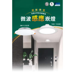 微波感應崁燈｜Wlighting 慶達照明