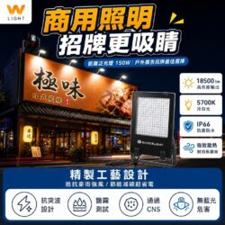 凱薩泛光燈｜Wlighting 慶達照明